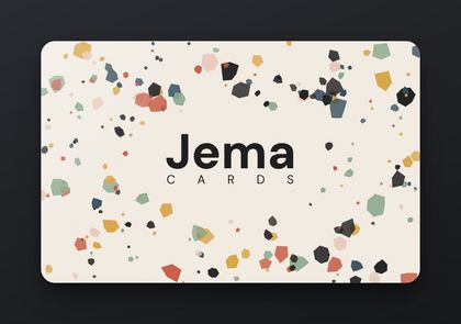 Terrazzo Edition custom NFC business card — Retail collection